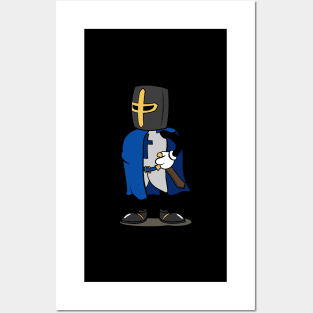 Teutonic Knight Cartoon Posters and Art